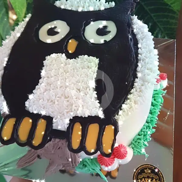 Kue Ulang Tahun Karakter Owl | Toko Kue  Azza Cake Cookies Bandung, Dago