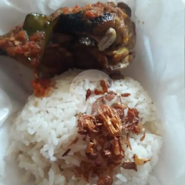 Ayam Bakar Rica-rica + Es Teh Manis | Sop Ubi Mama