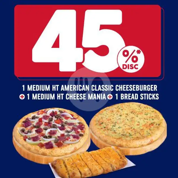 Disc. 45% For Cheesy Delight | Domino's Pizza, Sudirman