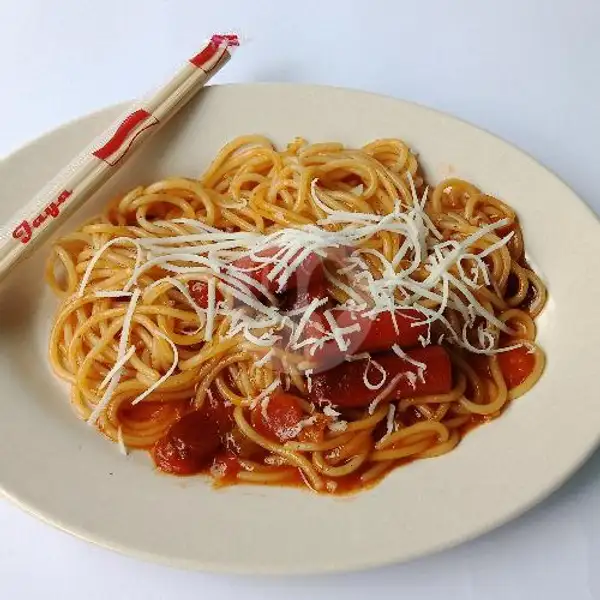 5 Spaghetti Sosis | Spaghetti LodoksFood, Cilendek