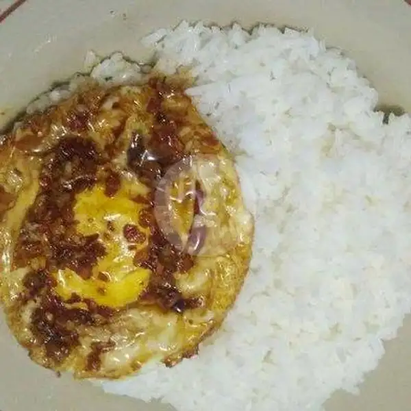 Nasi Putih+ Telur Ceplok | Nasi Goreng Mba Desti, Masjid At-taubah