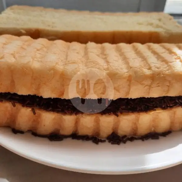 Roti Bandung Panggang Blueberry - Coklat | Roti Kukus Pom Pom, Bekasi Utara