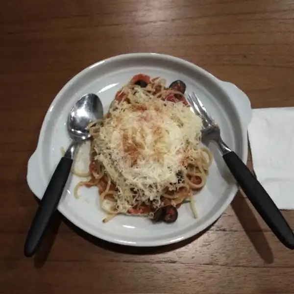 Spaghetti Aglio Olio | Winners Coffee, Cikini