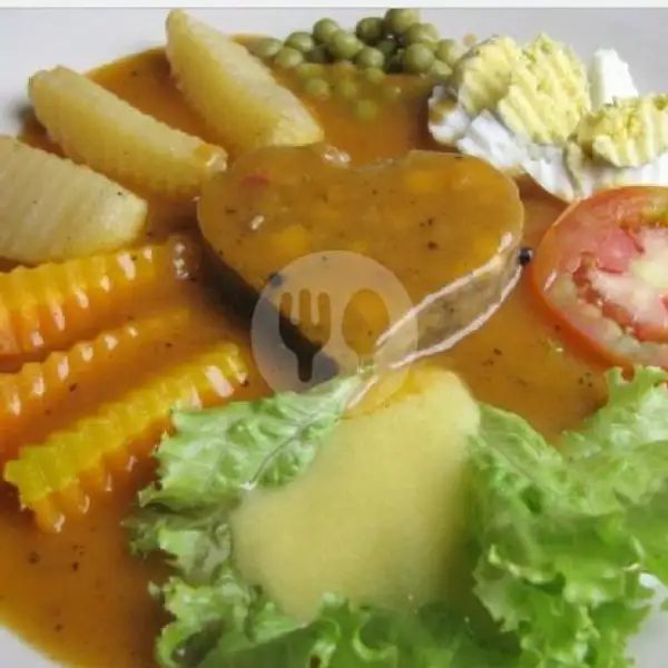 Galantin Sapi porsi s atau kecil | Ayam Kremes Bengawan, Denpasar