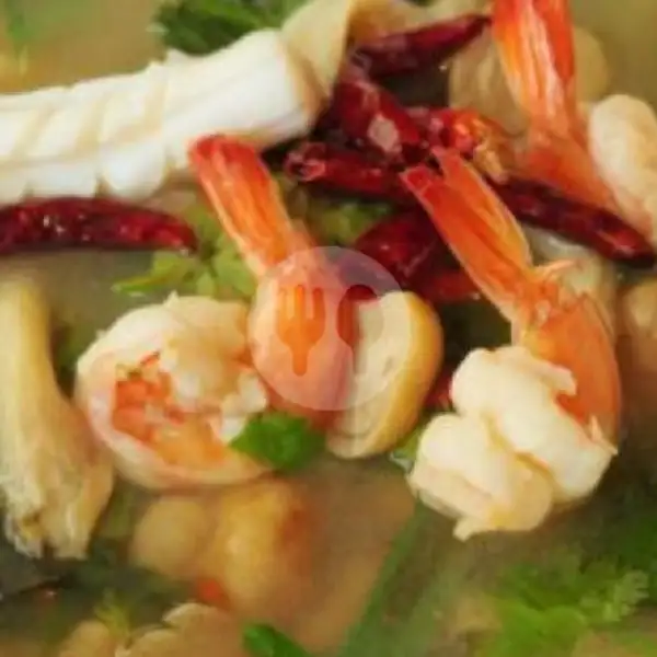 Soup Seafood + Nasi | Nyam...nyam Coffee, Ruko Panbil