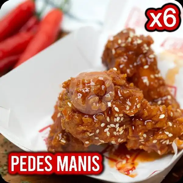 Pedas Manis x6 | Wings Street Kukusan ala Chef Rama