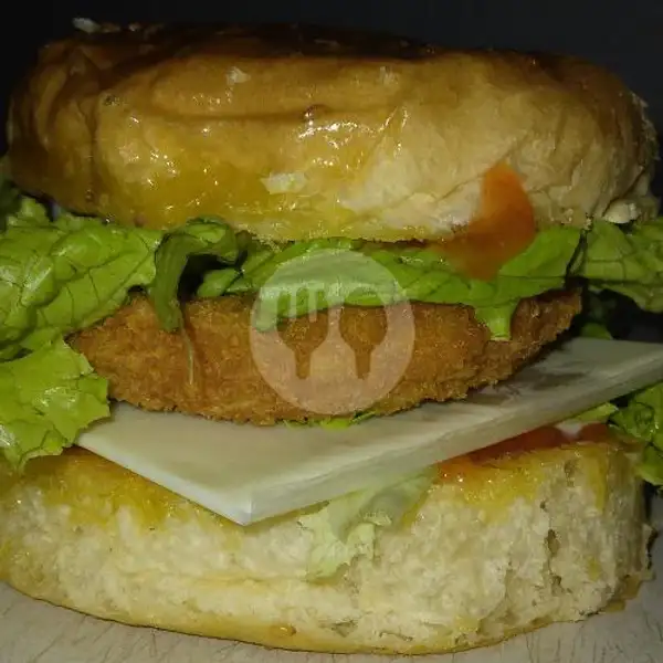 Burger Krispy With Chese | BURGER M U