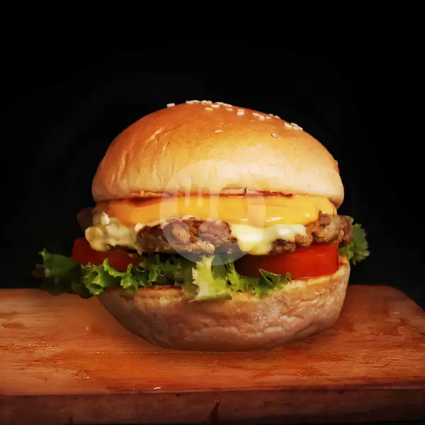 The Classic Cheese Burger | Burger Bros, Mulyorejo