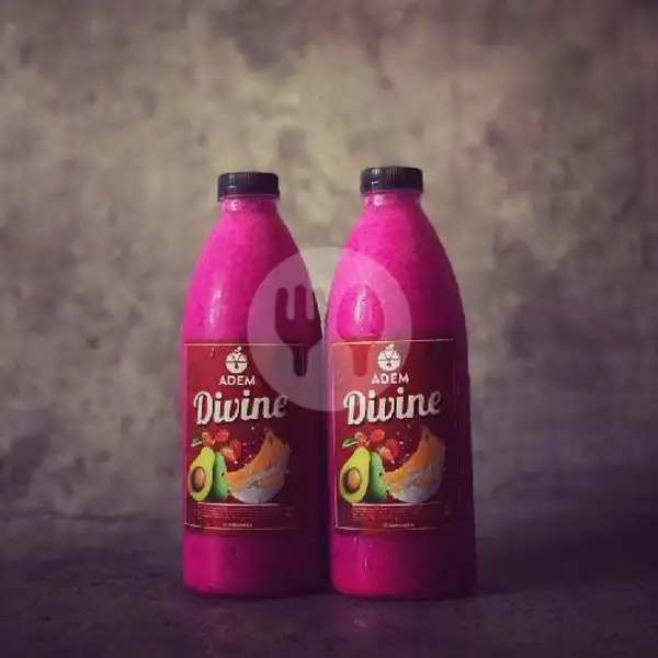 Double Milky Dragon (600ml) | Adem Juice & Smoothie, Denpasar