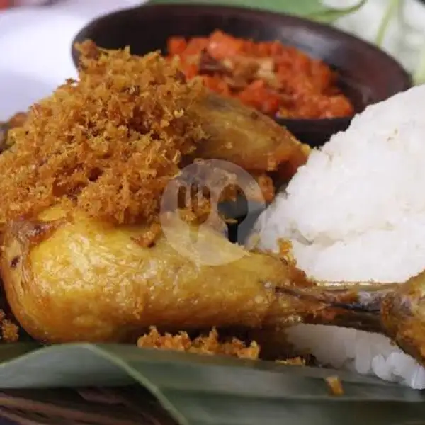 Paket Nasi Ayam Serundeng | Lele Goreng Crispy Tanpa Duri & Ayam Goreng Serundeng, Tarogong Kaler