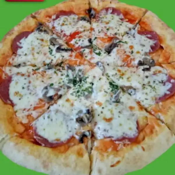 Pepperoni Mushroom Large | Pizza Dezzo, Giwangan