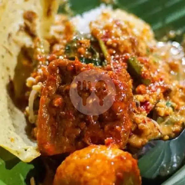 Nasi Sayur Pecel Bali Telur Tahu Bali+ Peyek | Special Pecel Khas Madiun, MSH