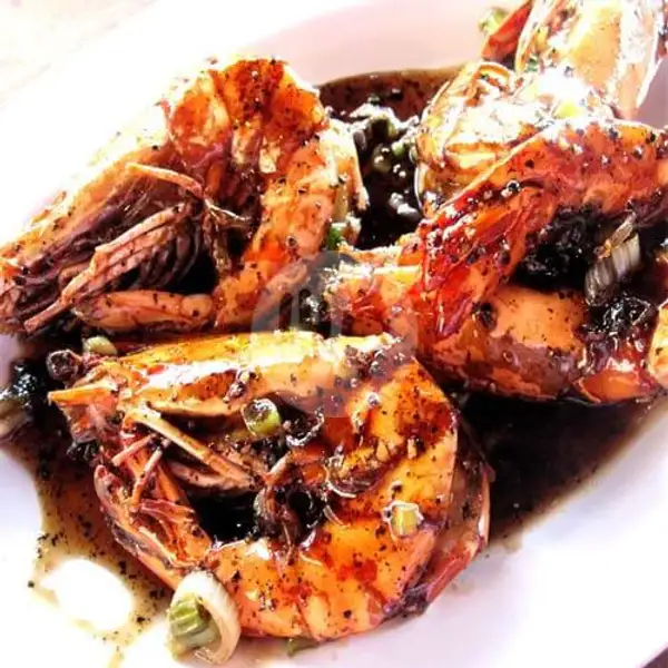 Udang Lada Hitam | Rumah Makan Seafood Sri Rahayu, Batam