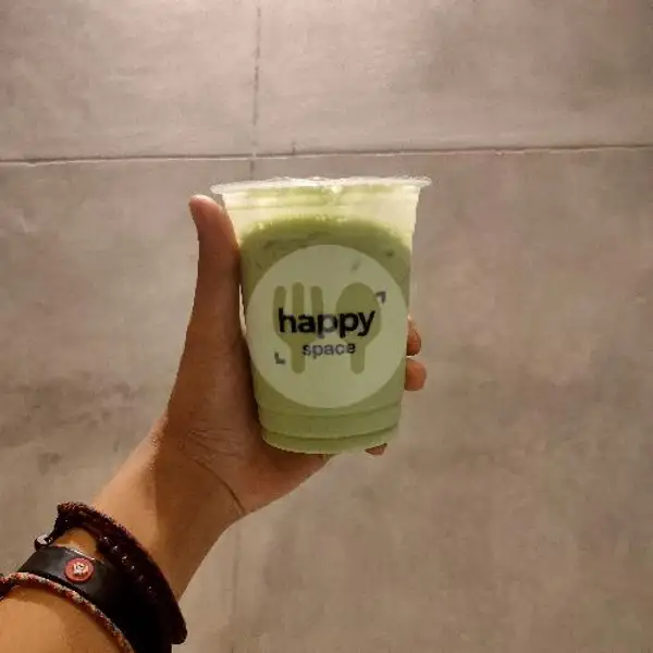 Milk Green Tea | Happy Space Coffee, Cisitu Indah 3