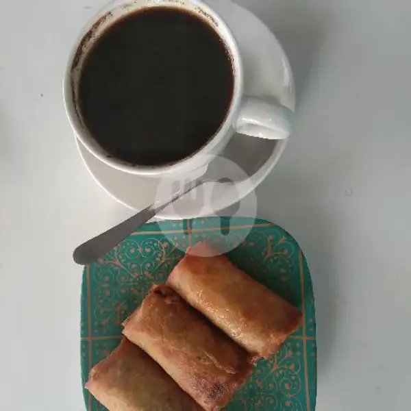Kopi + Susu + Pisang Coklat | Seblak Bandung Khenshop Kuliner, Payung Sekaki