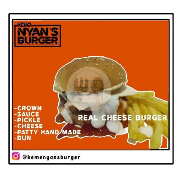 Real Chese Burger | Kemenyans Burger