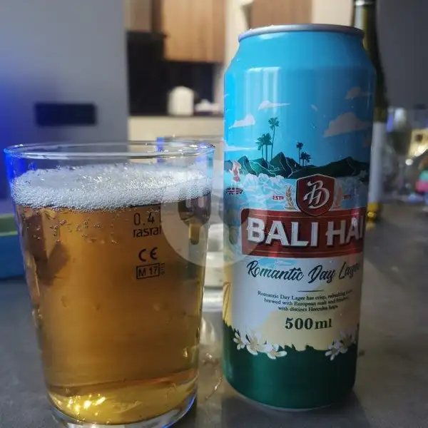 Beer Balihai Romantic Day Lager Can 500 Ml - Bir Balihai Romantic Day Lager Kaleng 500 Ml | Beer Terrace Cafe & Soju, Bir Pasirkaliki
