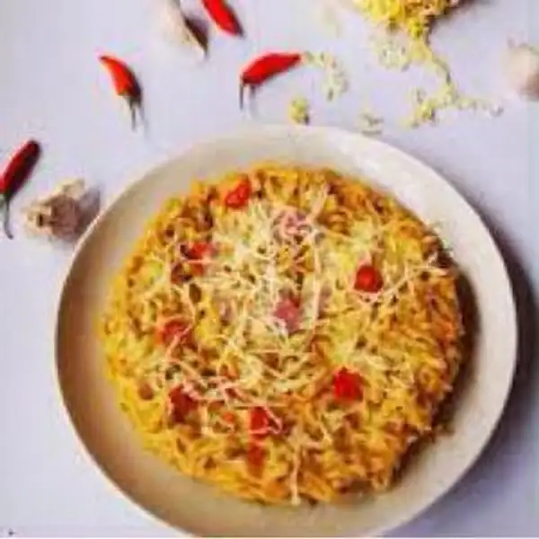 Omelet + Sosis | Warung Jalil Ketoprak, Hasanudin
