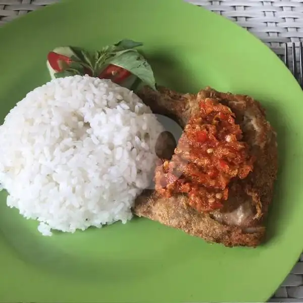 Ayam Geprek Crispy + Nasi | GR Rice Box