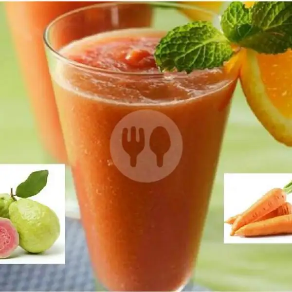 Juice Mix 3 Varian (  J Merah +  Wortel + Orange ) | Juice Buah Ori