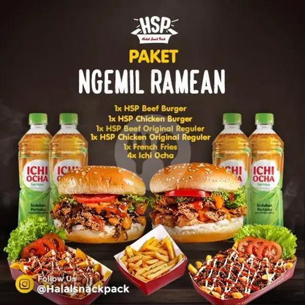 Paket Ngemil Ramean | HSP (Halal Snack Pack), Petojo Utara