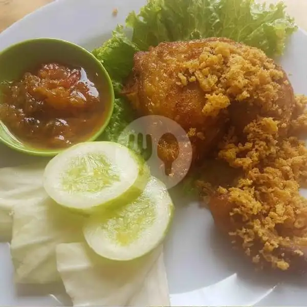 Ayam Goreng Kremes (paha) | Ayam Bakar Madu & Goreng Kremes MAMA IRA, Bekasi Barat