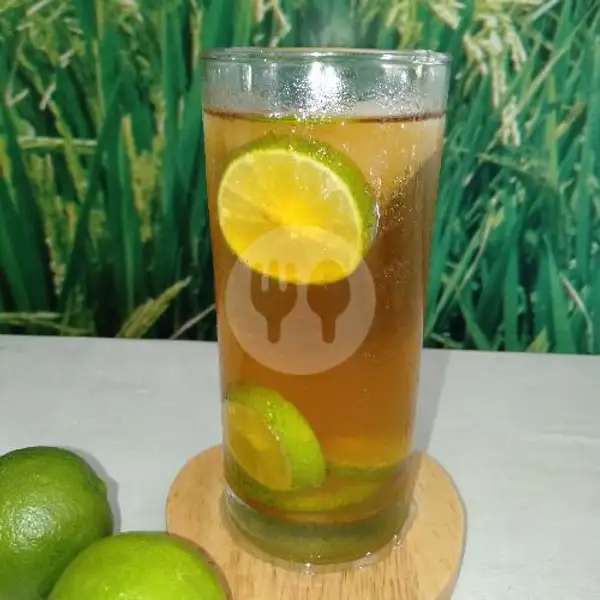 Es Lime Tea | Warung Makan Nasi Gandul, Enggal
