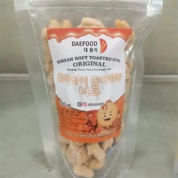 KOREAN SOFT TOASTED NUTS 100gr ORIGINAL | Warung Maya, Karang Anyar