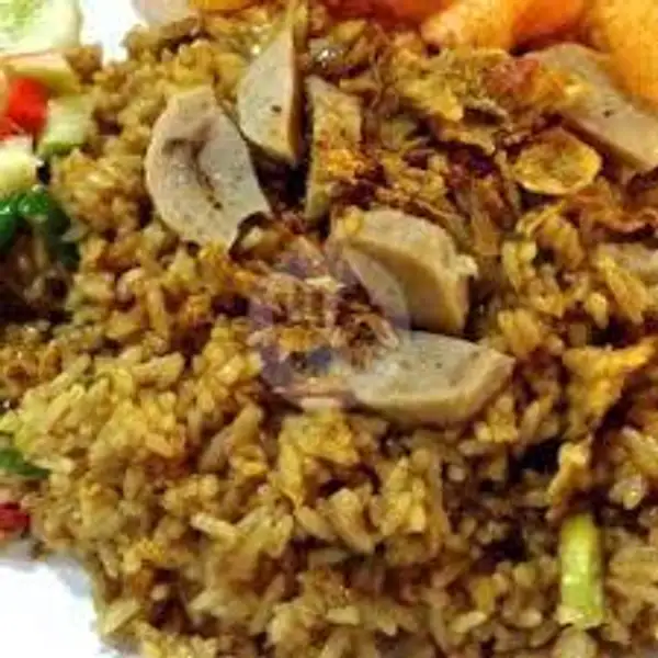 Nasi Goreng Bakso + Krupuk | Ayam Geprek Farish, Tlogosari Kulon