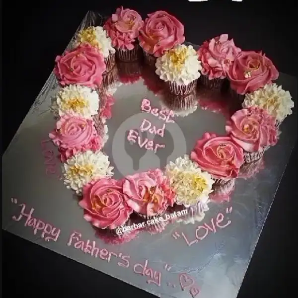 Letter Cupcake Love | Barbar Cake House