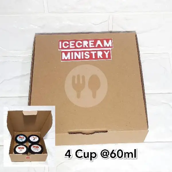 Hampers Ice Cream Ministry 4 Cup 60ml | Aice Ice Cream, Roxy