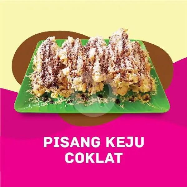 Pisang Keju Coklat Toping Coklat  Pisang Kepok Asli Kalimantan | Queen Pisang Crispy Pontianak