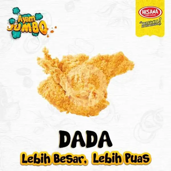 Dada Jumbo Crispy | Hisana Fried Chicken, Srengseng 1