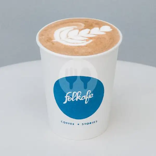 Hot Caffe Latte | Folkafe Coffee & Stories, Setiabudi