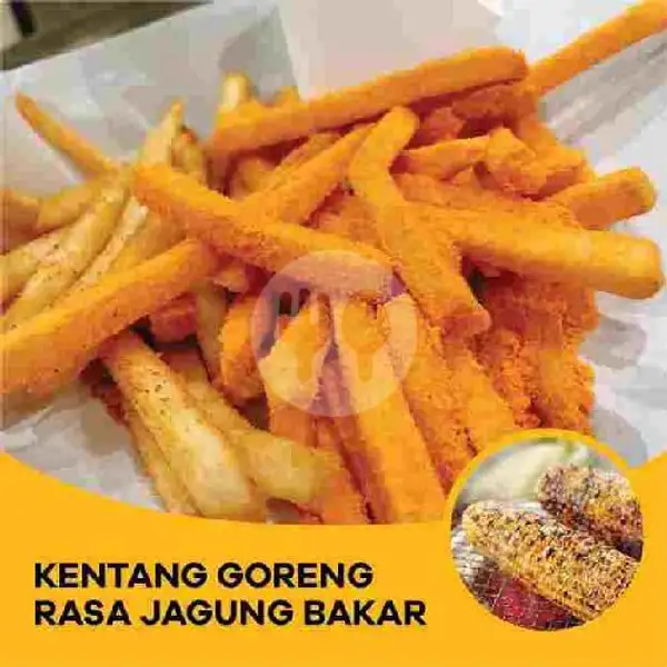 Kentang Goreng Krispi Mayo Rasa Jagung Bakar | Kedai Street Food, Balongsari Tama Selatan X Blok 9E/12