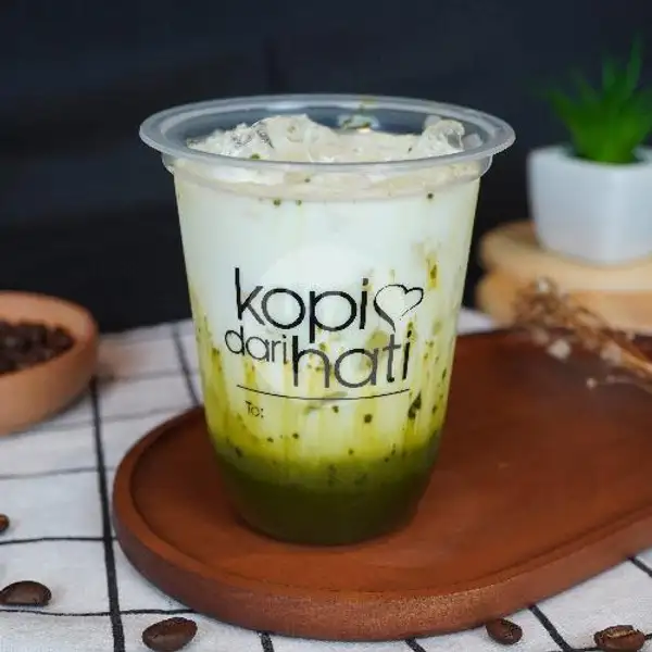 Ice Green Matcha Latte | Kopi Dari Hati Sukajadi