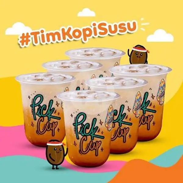 Tim 6 Kopi Susu | Pick Cup, Flavor Bliss