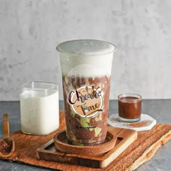 Choco avocado Cheese Cream | Chocotime Boba Milk Chocolate & Coffee, Pagarsih Barat