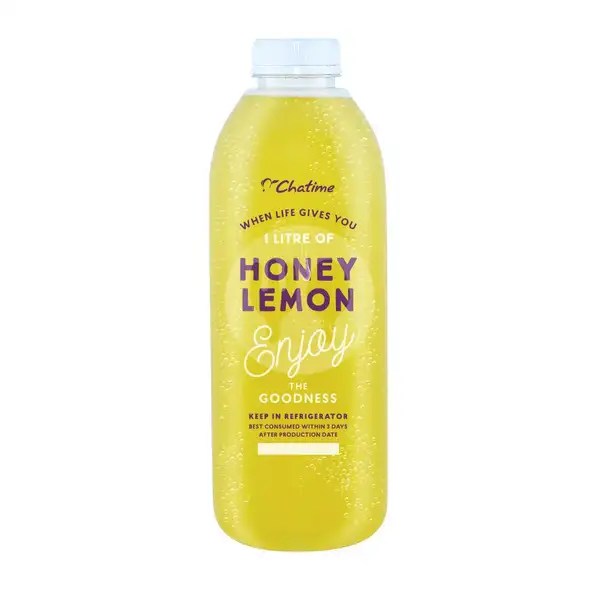 Honey Lemon Gede Banget – 1L | Chatime, Stasiun Gambir