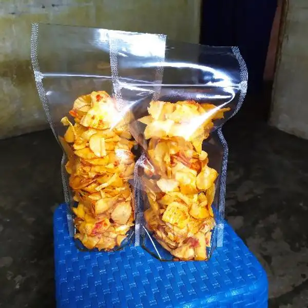 Kripik Singkong Pedas Manis 200gram | Model, Rujak, Salad Buah, Cici Rani KM II, Sukarami