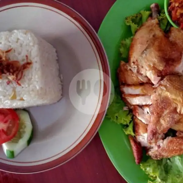 Paket Ayam Panggang Mongolia + Nasi Hainan | Bebek Ayam Kalasan Pak Gembul, Cilacap Tengah