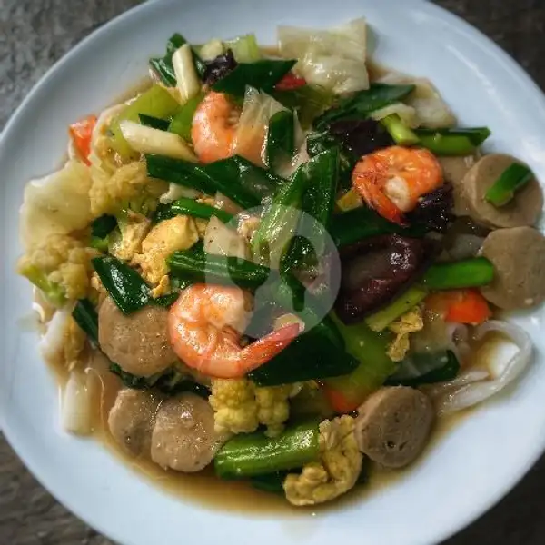 Kwetiaw Siram Seafood | Giri Mas Chinese Food Halal, Tukad Banyusari
