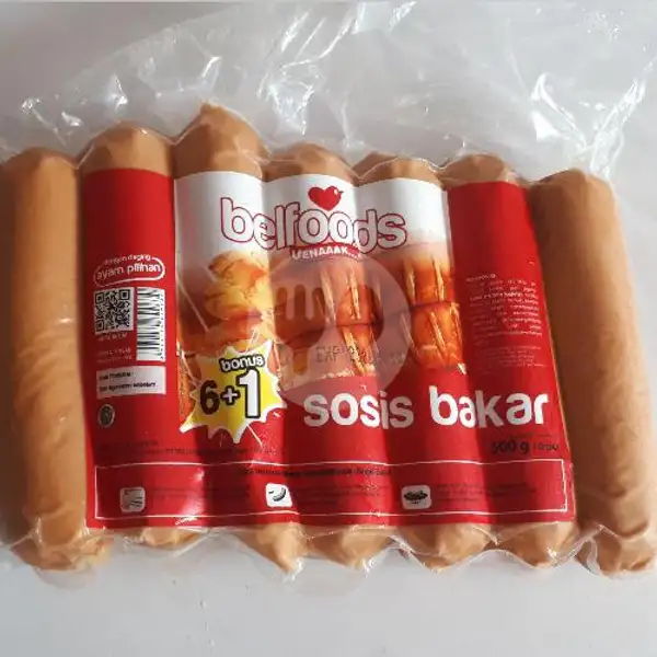 Sosis Bakar Belfoods Isi 7 Pcs | Rizqi Frozen Food
