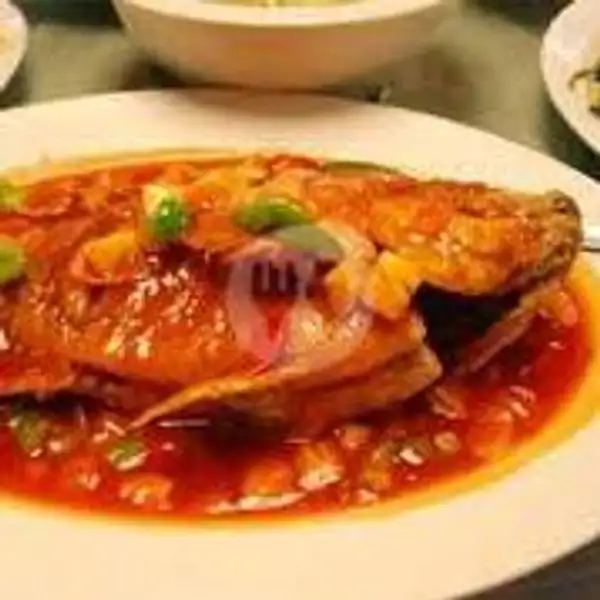 ikan kerapu saos asam manis | Bandar 888 Sea food Nasi Uduk