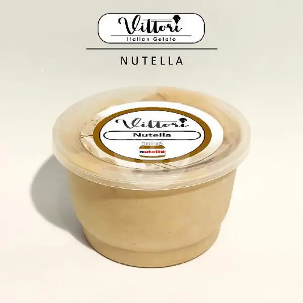 Ice Cream Es Krim Gelato Vittori - Nutella | Vittori Gelato