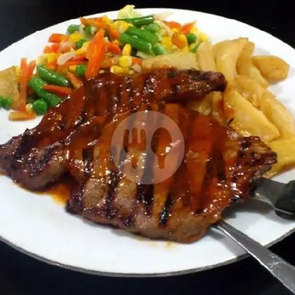 Beef Steak Double | Ayam Bakar Klenger