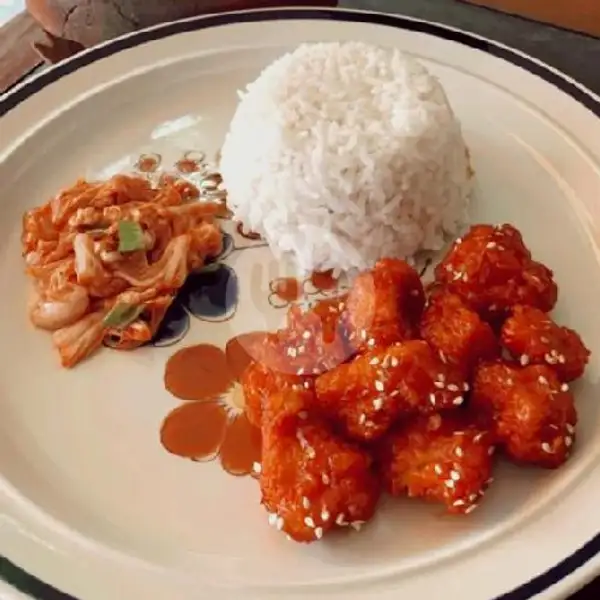 Paket Korean Spicy Chicken Lv. 1-4 | Warung Zeeya 'Ayam Goreng & Bakar, Chicken Wing, Korean, toppoki', Kb Gedang