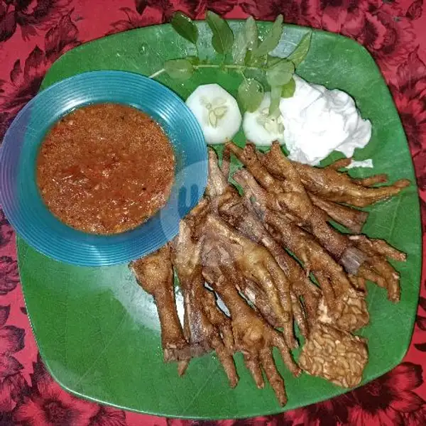 Ceker Goreng 1 Porsi (Tanpa Nasi) | Lalapan Cak Hendri, Denpasar