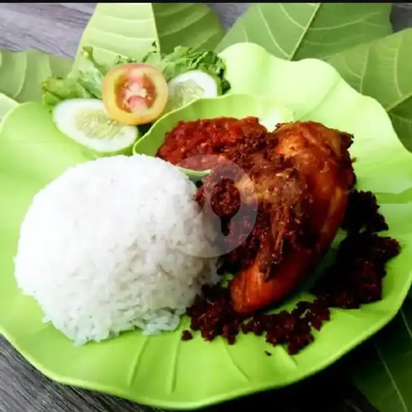 Ayam Goreng Lengkuas+Nasi | Warung Indo Sumur Geger