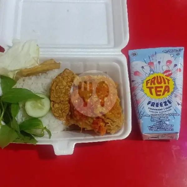 Paket Ayam Geprek Frutea Frezze | Ayam Geprek Zacky 3, Tanjung Karang Timur